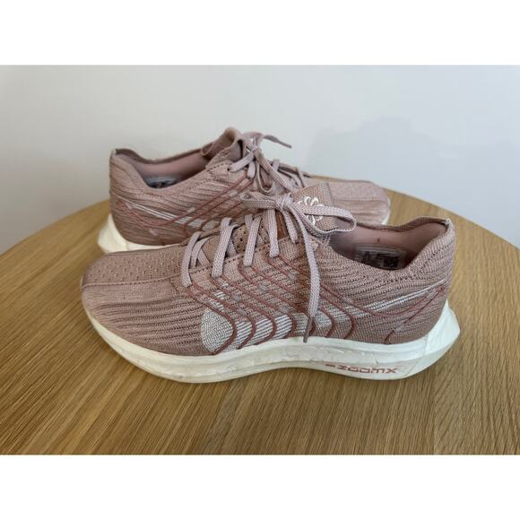 Nike Pegasus Turbo Next Nature Running SHoe Pink Mauve knit - Picture 7 of 8